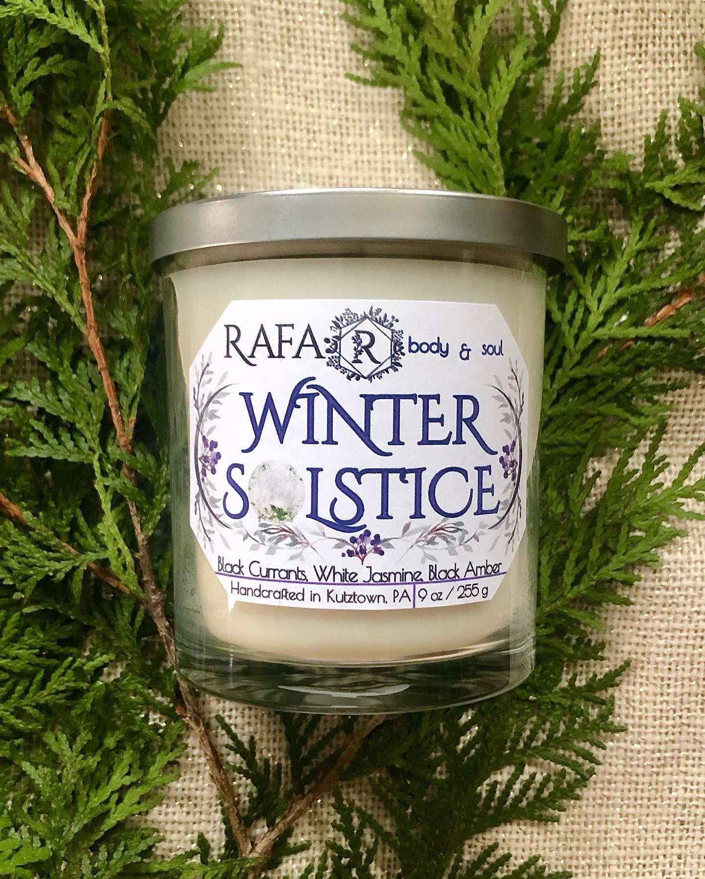 Winter Solstice 9 oz Candle