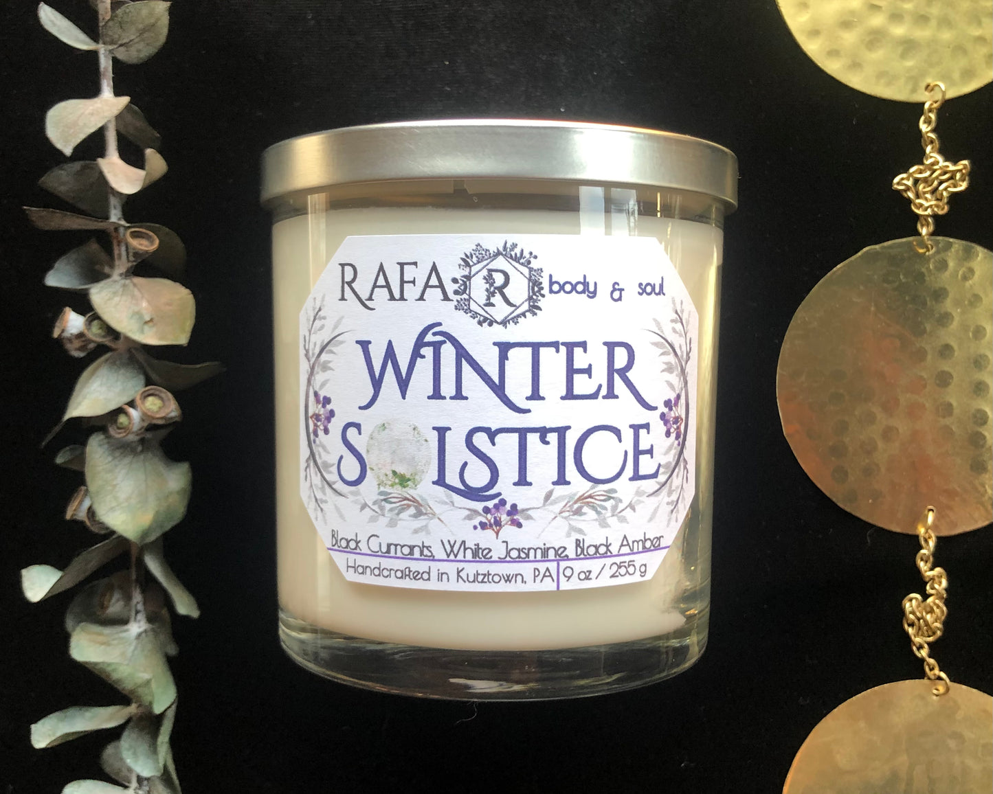 Winter Solstice 9 oz Candle